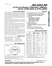 DataSheet MAX144 pdf